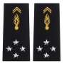 Paire de Fourreaux d'Épaule Souple Homme Général de Corps d'Armée Gendarmerie Nationale