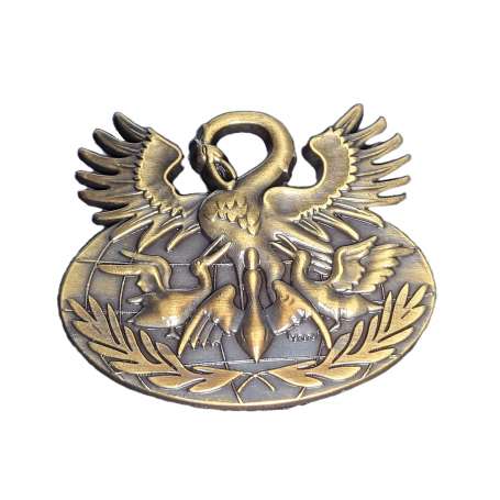 Insigne Brevet de Qualification Logistique 1° Degré Bronze