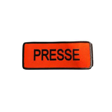 Brassard Presse Orange