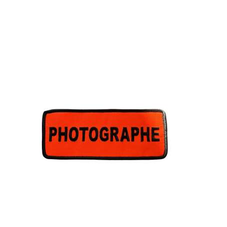 Brassard Photographe Orange