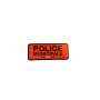 Brassard Police Municipale Orange
