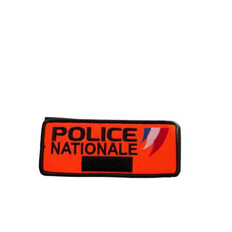 Brassard Police Nationale Orange
