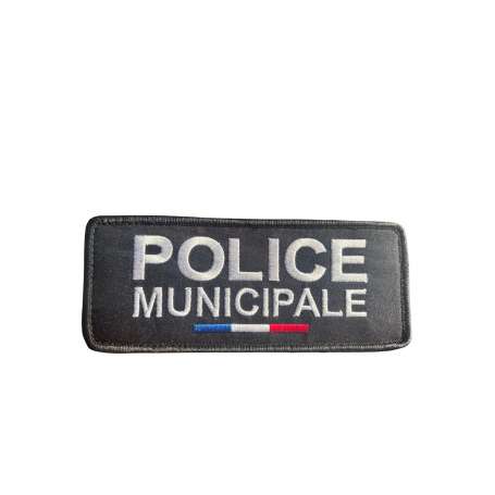 Brassard Police Municipale Noir