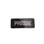 Brassard Presse Noir