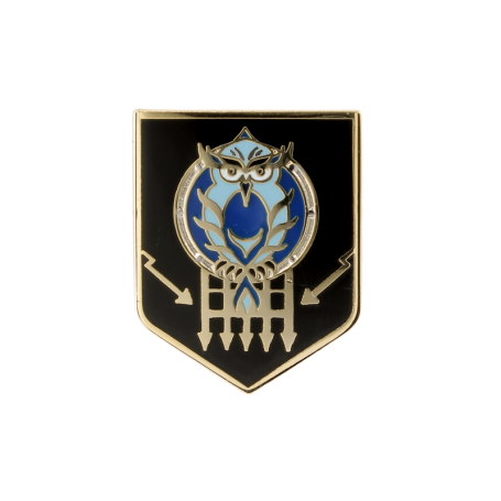 Écu Métal Commandement CYBER de la Gendarmerie
