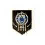 Écu Métal Commandement CYBER de la Gendarmerie