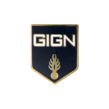 Écu Métal GIGN Groupe d'Intervention de la Gendarmerie