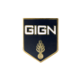 Écu Métal GIGN Groupe d'Intervention de la Gendarmerie