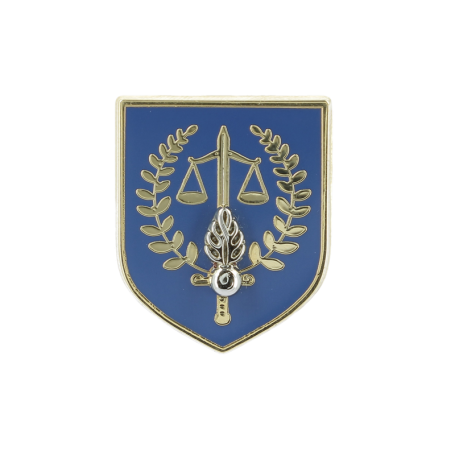 Écu Métal Pôle Judiciaire de la Gendarmerie