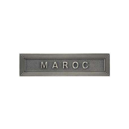 Agrafe Médaille Maroc Argent