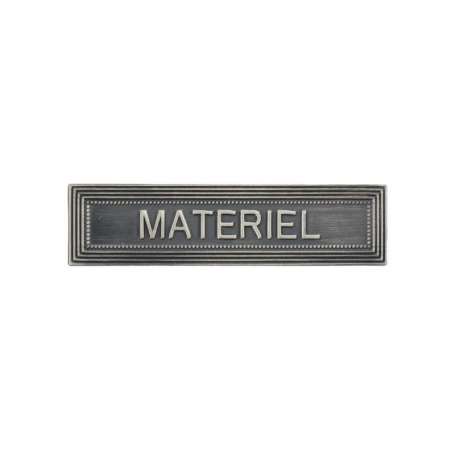 Agrafe Médaille Materiel Argent