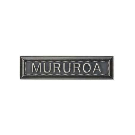 Agrafe Médaille Mururoa Argent