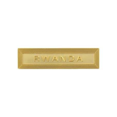 Agrafe Médaille Rwanda Or