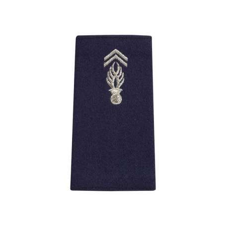 Paire de Fourreaux d'Épaule GAV 2° Classe Souple Homme Gendarmerie Nationale