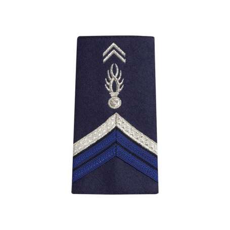 Paire de Fourreaux d'Épaule GAV Brigadier-Chef Souple Homme Gendarmerie Nationale