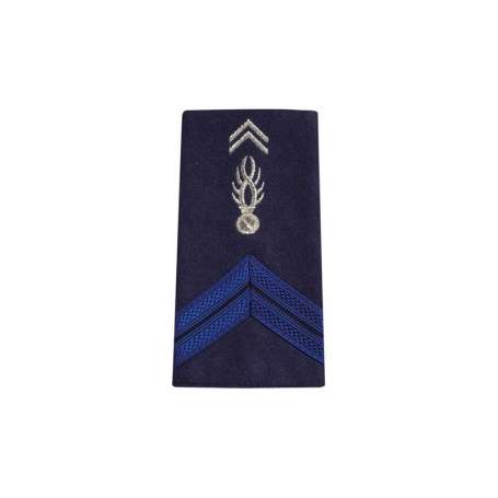 Paire de Fourreaux d'Épaule GAV Brigadier Souple Femme Gendarmerie Nationale