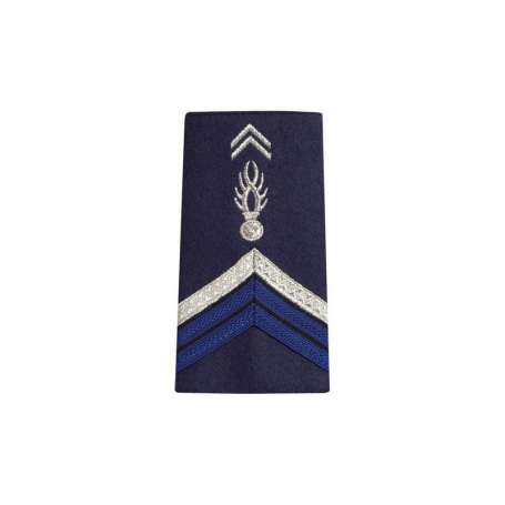 Paire de Fourreaux d'Épaule GAV Brigadier-Chef Souple Femme Gendarmerie Nationale