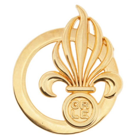 Insigne de Béret Groupement de Recrutement de la Légion Étrangère GRLE oR