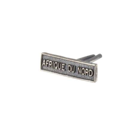 Agrafe Dixmude Barrette AFN Afrique du Nord Argent
