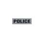 Bande Réto-réfléchissante Police 2*10 Fond Gris