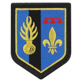 Écusson 6° Légion de Gendarmerie Mobile Zone de Défense Marseille sur scratch