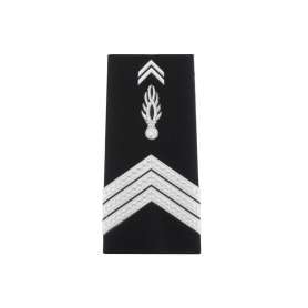 Fourreaux d'Épaule Rigide Homme Maréchal Des Logis-Chef Gendarmerie Nationale
