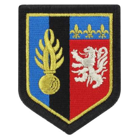 Écusson 5° Légion de Gendarmerie Mobile Zone De Défense Lyon sur Scratch
