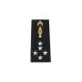 Fourreaux d'Épaule Homme Rigide Général d'Armée 5 étoiles Gendarmerie Nationale