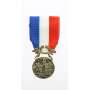 Médaille COURAGE ET DÉVOUEMENT Vermeil Or Ordonnance