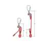 Longe Réglable PIP Guide Rouge  Rock Empire