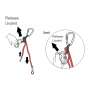 Longe Réglable PIP Guide Rouge  Rock Empire