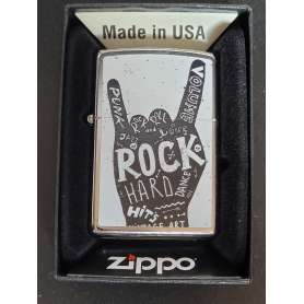Zippo Hard Rock  Mars 2021 Entièrement neuf avec sa boite d'origine