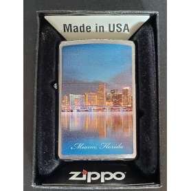 Zippo Miami Florida 2014 Entièrement neuf avec sa boite d'origine