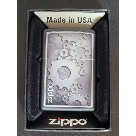 Zippo Engrenage Design Janvier 2021 Entièrement neuf avec sa boite d'origine