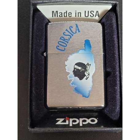 Zippo Corsica Mars 2013 Corse Entièrement neuf avec sa boite d'origine