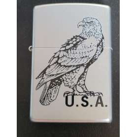 Zippo USA Aigle Pygargue Etats-Unis Total Octobre 2001 Entièrement neuf