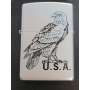 Zippo USA Aigle Pygargue Etats-Unis Total Octobre 2001 Entièrement neuf