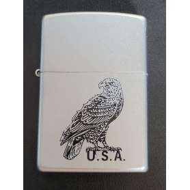 Zippo USA Aigle Pygargue Etats-Unis Partie basse Octobre 2001 Entièrement neuf