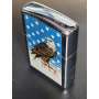 Zippo 2 USA Aigle Pygargue Couleur Etoile Etats-Unis Total Mars 1990 Entièrement neuf