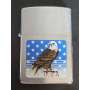 Zippo USA Aigle Pygargue Couleur Basse Etoile Etats-Unis Total Avril 1992 Entièrement neuf