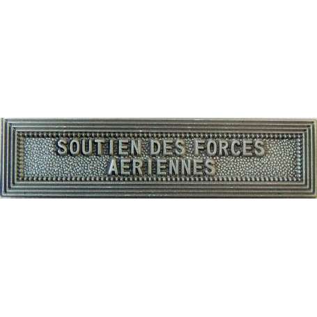 Agrafe Médaille Soutien des Forces Aériennes Argent