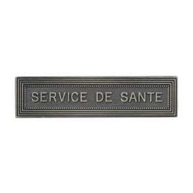 Agrafe Médaille Servide de Santé Argent