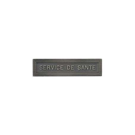 Agrafe Médaille Servide de Santé Argent