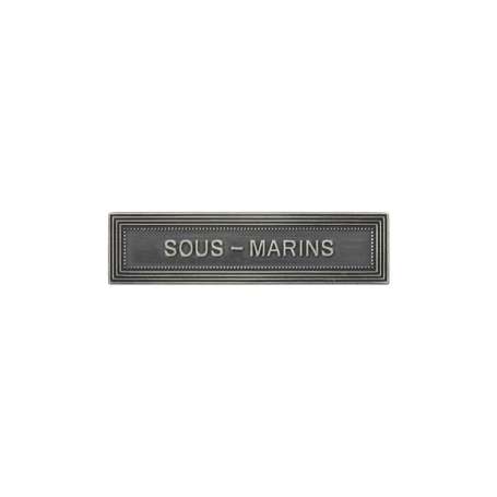 Agrafe Médaille Sous-Marin Argent