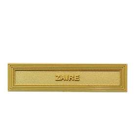 Agrafe Médaille Zaire Or