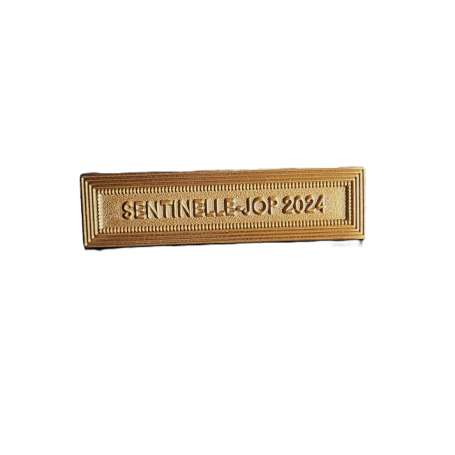 Agrafe Médaille SENTINELLE JPO 2024 Bronze
