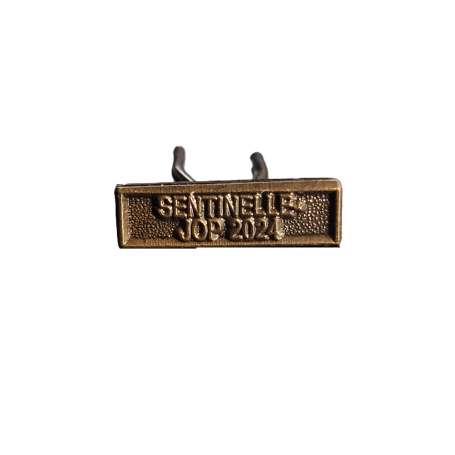 Agrafe Dixmude Barrette SENTINELLE JOP 2024 Bronze