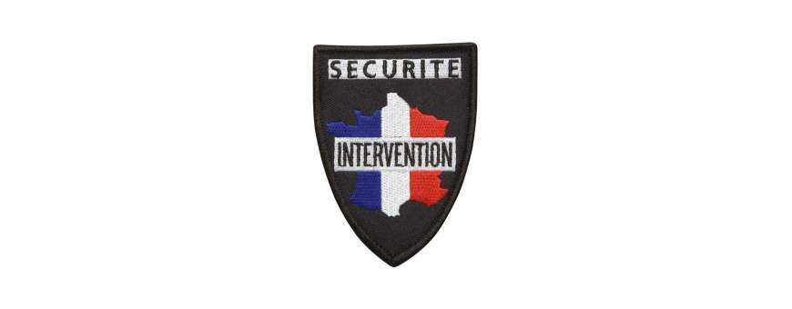 Ecussons Brodés Sécurité et Incendie